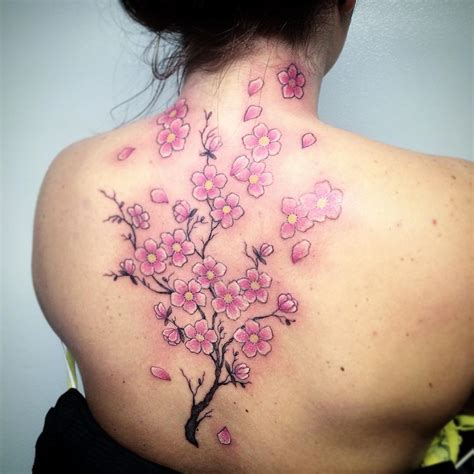 blossom tree tattoo